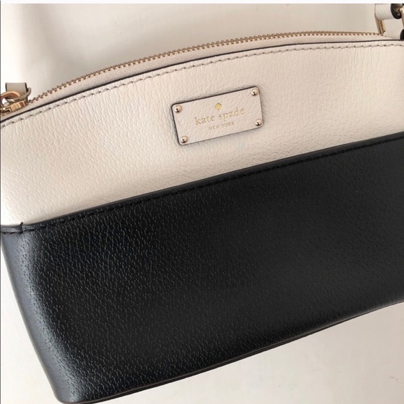 Kate Spade Black White Millie Crossbody - Picture 5 of 7